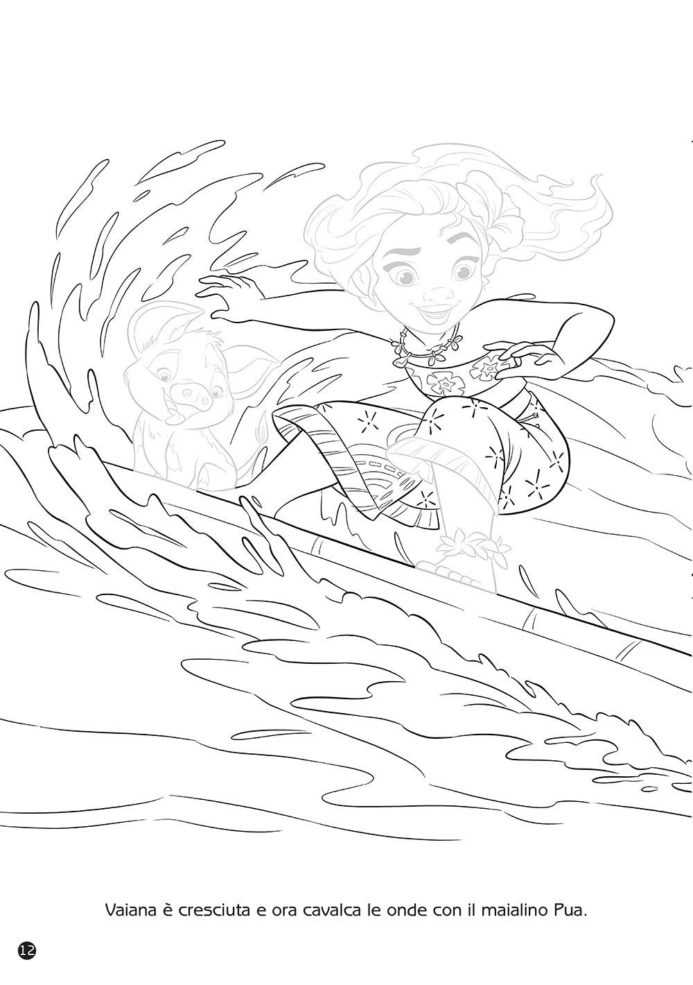 Amiche del mare Staccattacca&colora Disney Princess