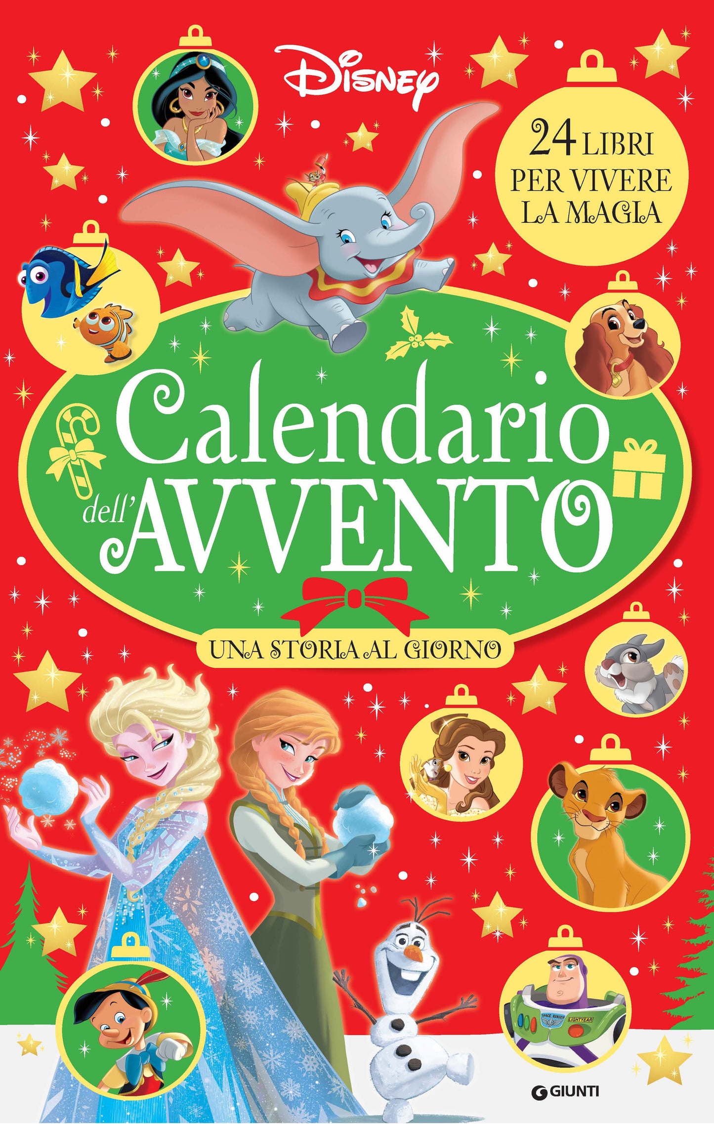 Calendario dell'avvento Disney. Una storia al giorno - 24 libri per vivere la magia