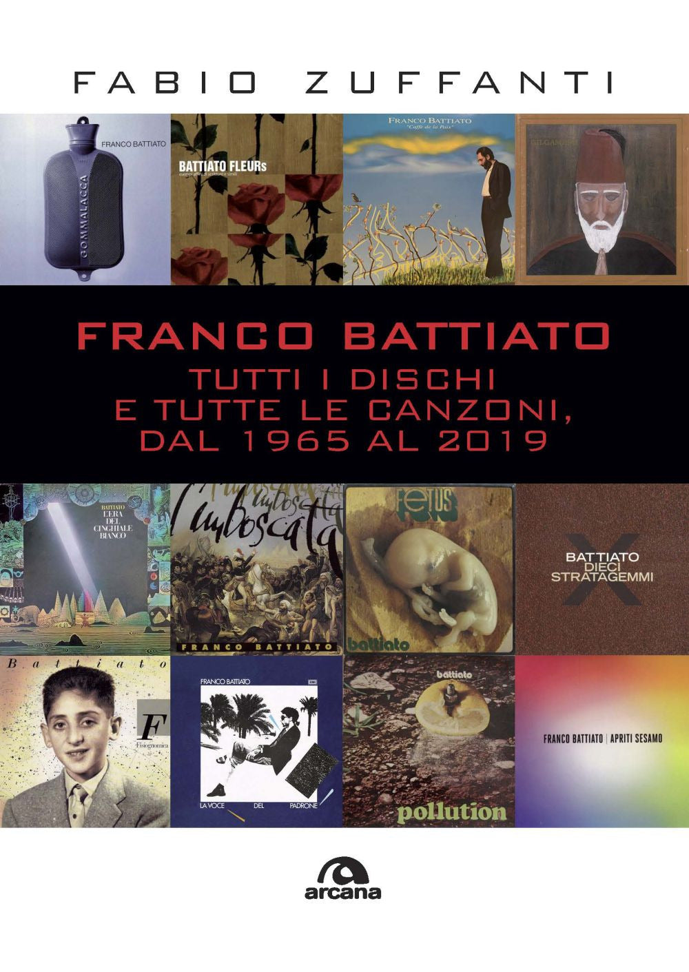 Franco Battiato. Tutti i dischi e tutte le canzoni, dal 1965 al 2019.