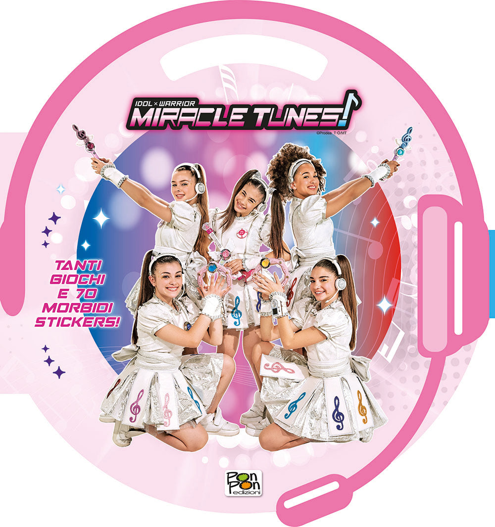 Puffy Sticker Miracle Tunes Unite si vince! . Tanti giochi e 70 morbidi stickers