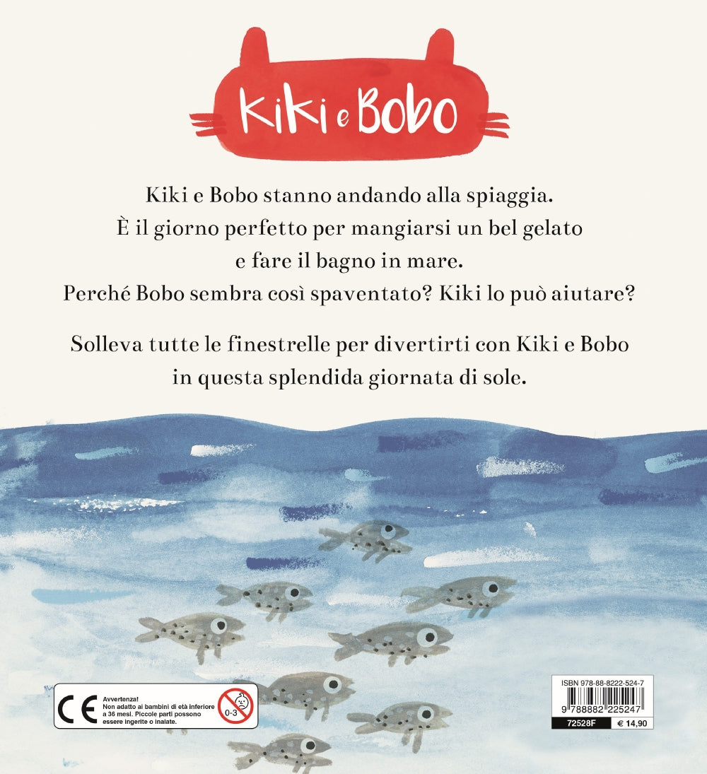 Una giornata al sole con Kiki e Bobo. Solleva le finestrelle
