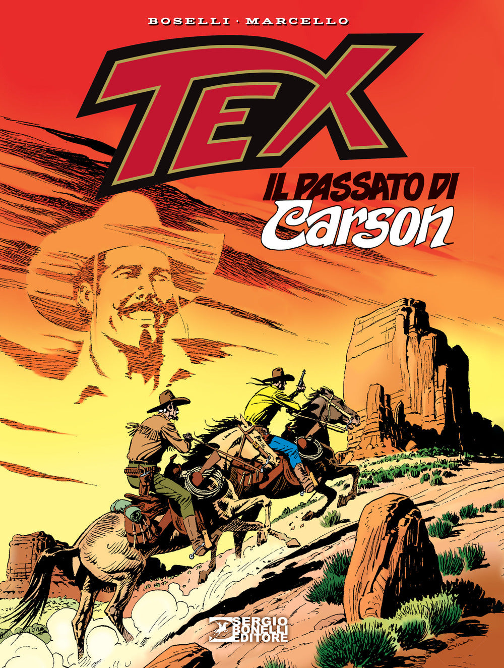Tex. Il passato di Carson.