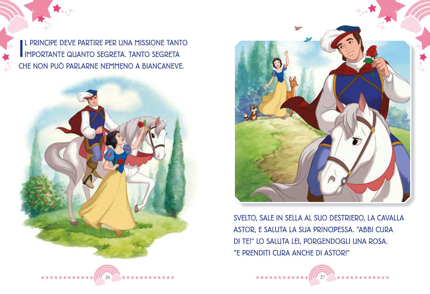 Unicorni e cavalli magici 5 minuti prima di dormire Disney Princess. In  maiuscolo: libro di Walt Disney