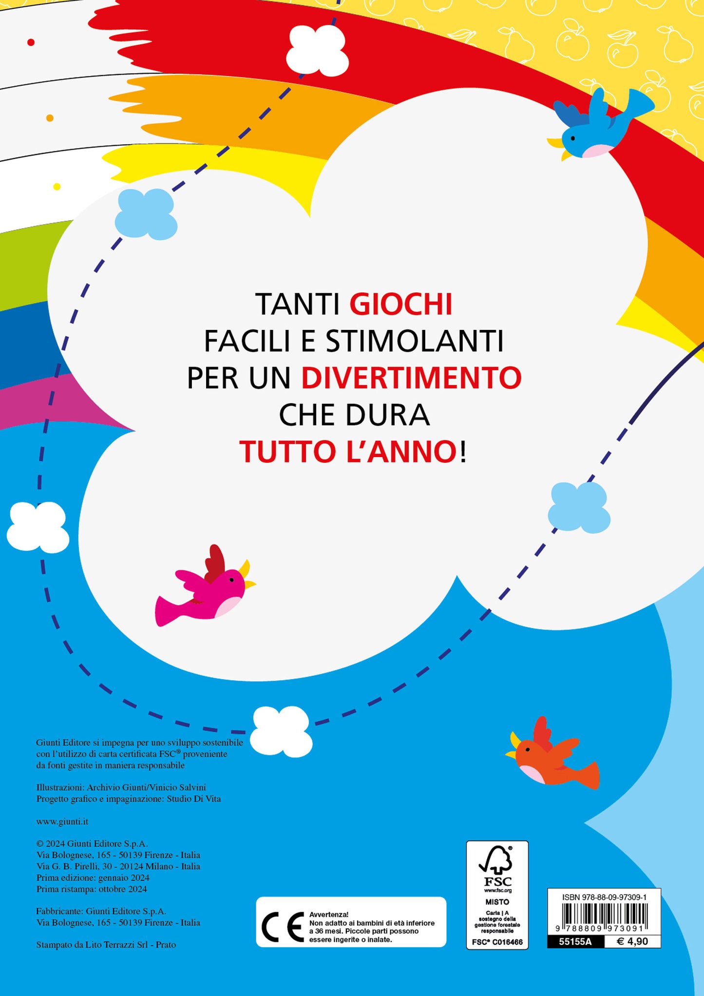 Tanti giochi per tutto l'anno. Con stickers