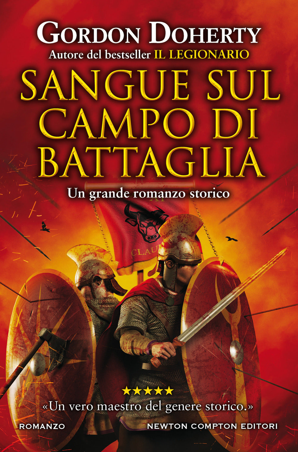 Sangue sul campo di battaglia.